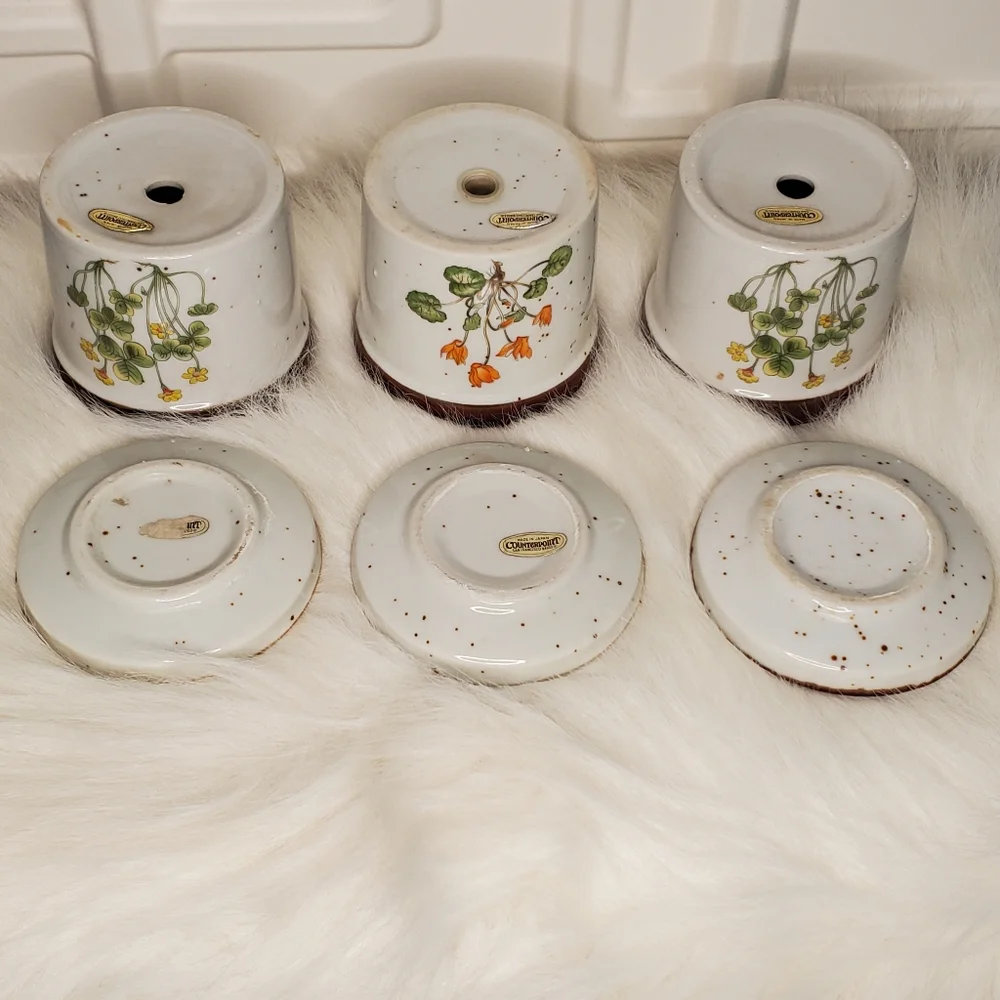 Counterpoint Vintage 3 flower pots - Picture 5 of 13